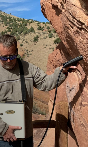 remote sensing analytics field testing with Spectra Vista Instruments